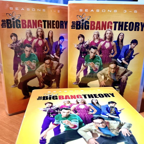 The Big Bang Theory Seasons 1-5 DVD box set, comedy