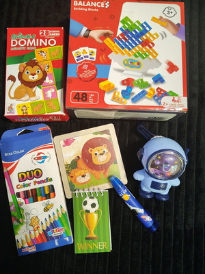 Educational and entertaining activity set for children like new