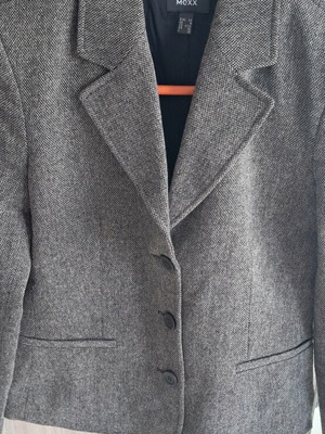 Mexx Fashion jacket like new, size S, white and grey