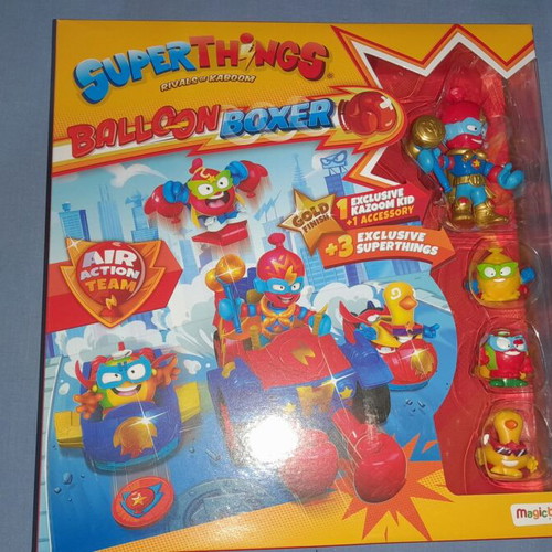 Superthings Balloon Boxer new playset with accessories