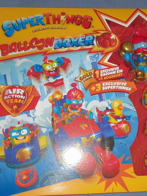 Superthings Balloon Boxer νέο σετ παιχνιδιού με μινιατούρες
