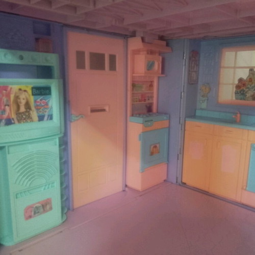 Barbie Townhouse 2002 used vintage dollhouse Townhouse 53967 non talking