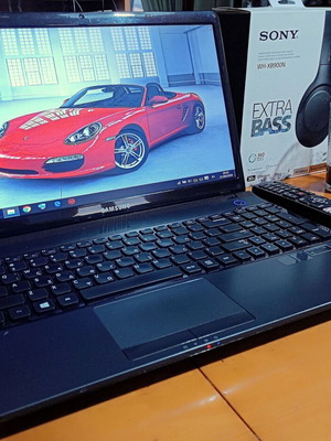 Samsung 300E laptop with Intel i3, 4GB RAM, 320GB HDD, Windows 10, Office