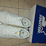 Starter women's athletic shoes No 39 like new, white with gold details