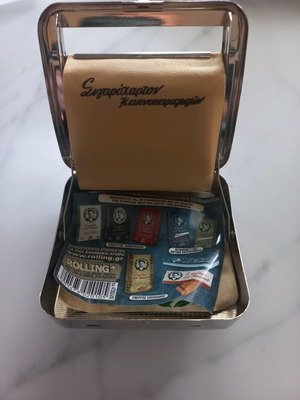 Rolling cigarette case with Indian theme new