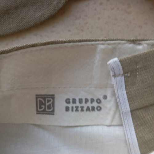 Gruppo Bizzaro Italian shirt like new, beige, size L