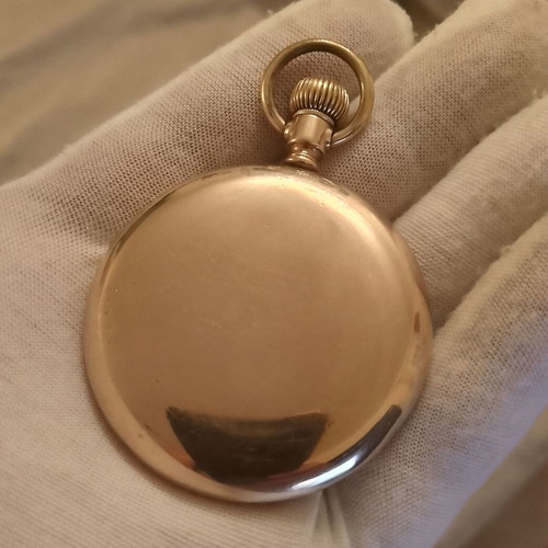 Hamilton 992 pocket watch used, collectible railroad model