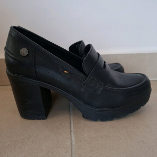 Refresh shoes like new, size 38, black, synthetic leather