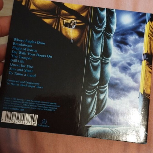 Iron Maiden Piece of Mind CD like new, metal
