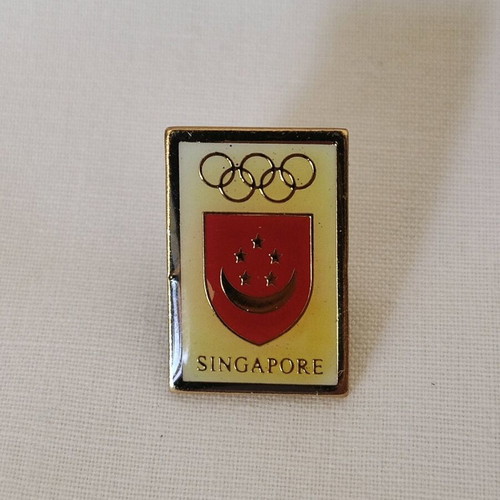 Athens 2004 pin new, Singapore Olympic team