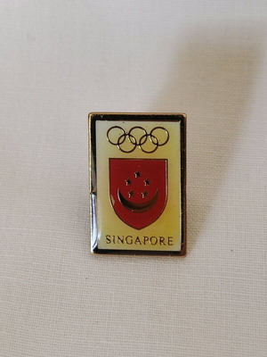 Athens 2004 pin new, Singapore Olympic team