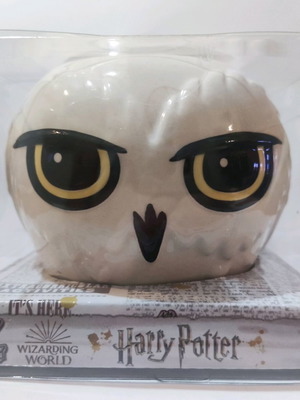 Collectible Hedwig 3D mug new from Harry Potter series
