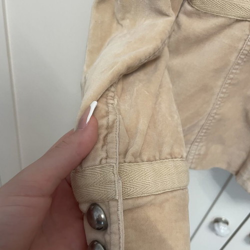 Massimo Dutti vintage coat like new, beige, sizes XS and S