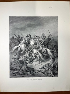 Gustave Doré vintage engraving used