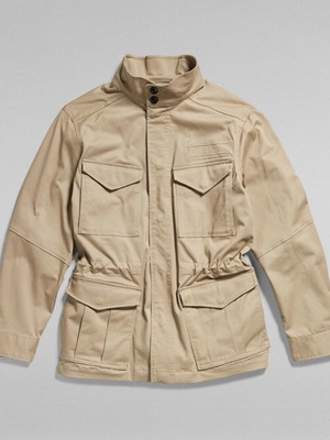 G-Star Raw Field Overshirt Jacket new, women's size M, beige