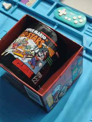 Κούπα Super Mario All-Stars καινούργια, μαύρη κεραμική