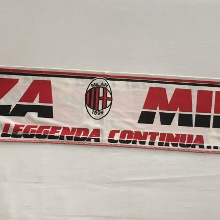 AC Milan scarf new collectible double-sided