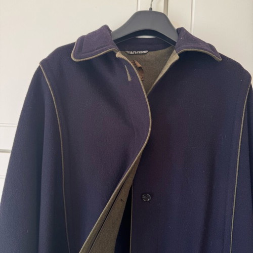 Loden coat genuine Austrian like new, blue, size M