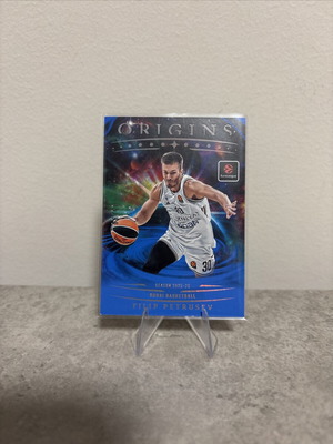 2025-26 Panini Origins EuroLeague Blue #2 Filip Petrusev card