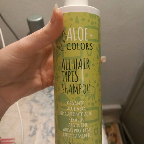 Shampoo new, for all hair types, oily and dandruff, Revlon Aloe Colors Elderma