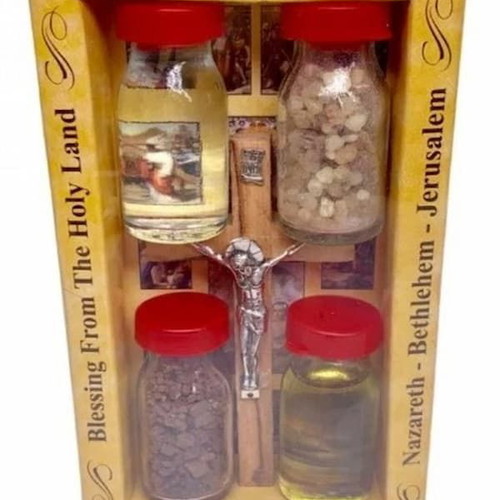 Pilgrims in Jerusalem religious gift set new