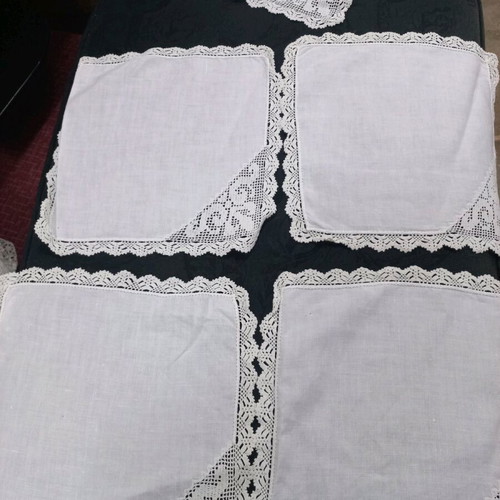 Antique Collection Handmade Embroideries, Cutwork and Knits like new, 200 pieces
