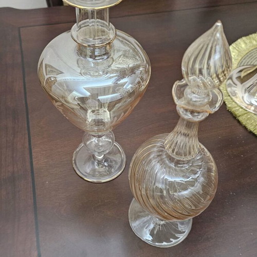 Decorative bottles like new, very beautiful and large