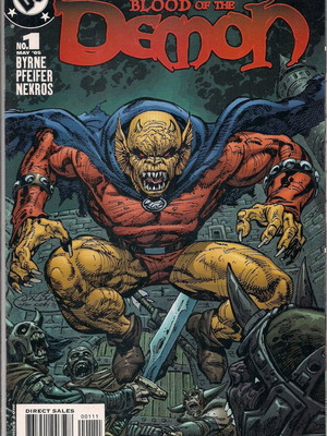 Blood of the Demon comic used (2005)