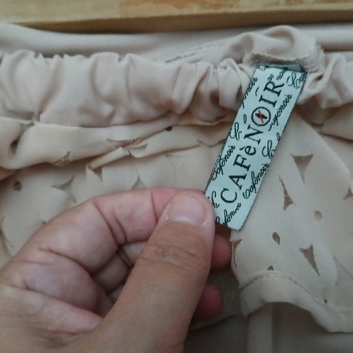 Cafenoìr strapless long dress like new, soft powder pink