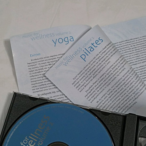 Relaxation music set of 4 CDs for exercises and massage