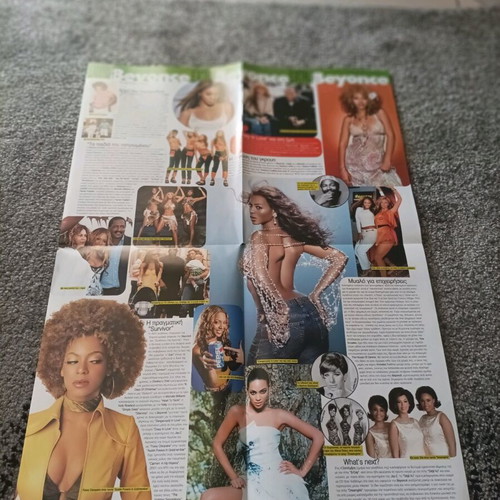 Beyonce Poster Insert like new
