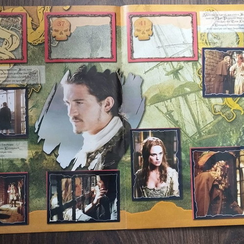 Panini Album Pirates of the Caribbean Dead Man's Chest used