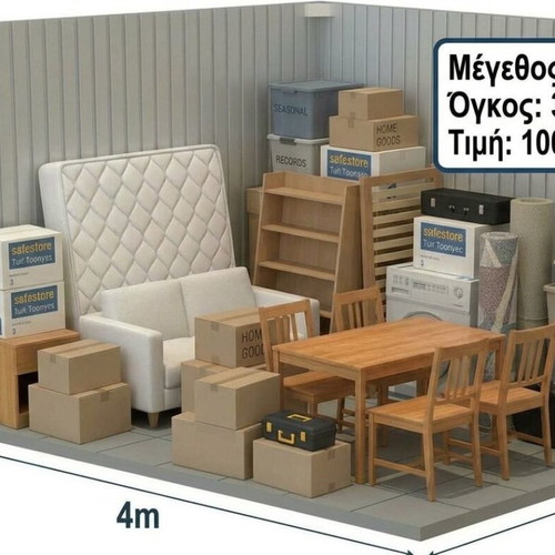 Αποθήκη προς ενοικίαση 20 τ.μ. στη Θεσσαλονίκη