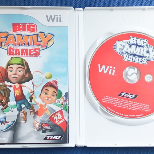 Big Family Games Nintendo Wii used in very good condition