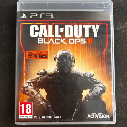 Call of Duty Black Ops 3 game used for PlayStation 3