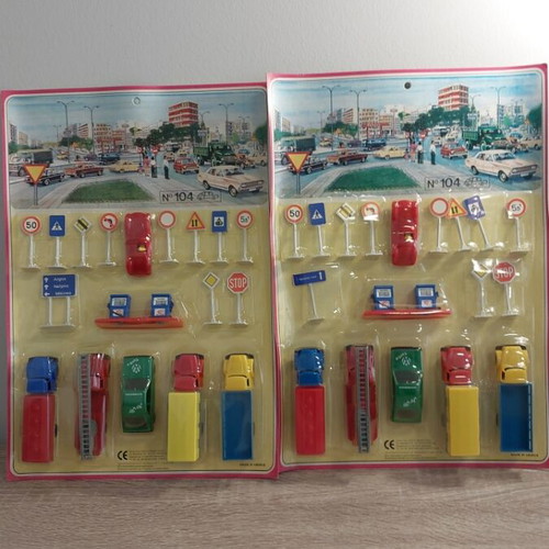Joy Toy 104 car set new, pack of 12 cards