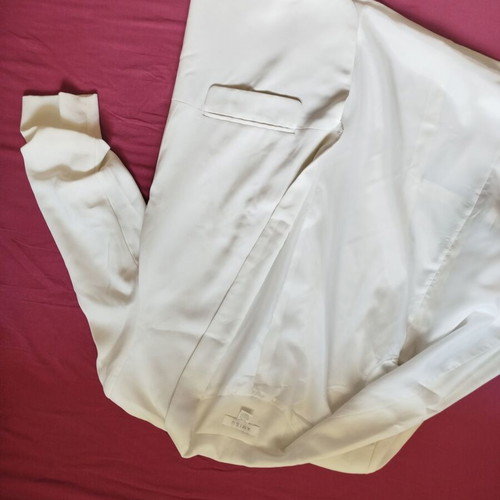 Amisu white blazer like new, size L
