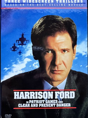 Jack Ryan DVD collection like new with 3 classic thriller movies
