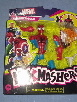 Φιγούρα Spiderman Mix Masters καινούργια, 12 εκ