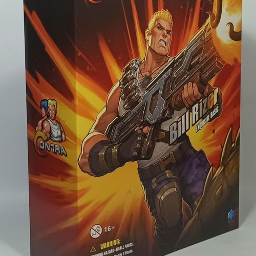 Hiya Toys Konami Contra Operation Galuga Bill Rizer 6" exquisite basic figure new