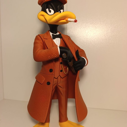 Daffy Duck Gangster Figure 3D printed collectible