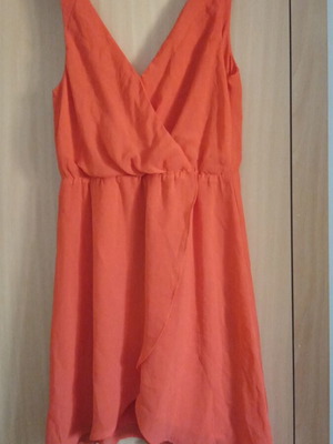 H&M Salmon-Coloured Top Size 14 Like New