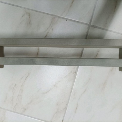 IKEA wooden shelf for spices, painted gray, like new
