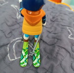 Playmobil figures series 16 skier like new