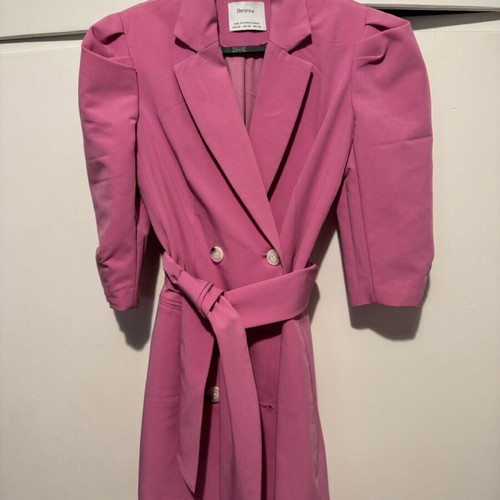 Pink Bershka jacket dress like new noXS