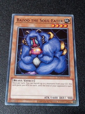 Κάρτα Bazoo the Soul-Eater μεταχειρισμένη από το παιχνίδι Yu-Gi-Oh!