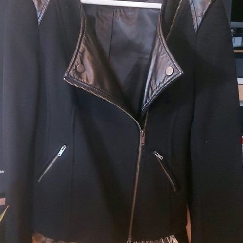Promod jacket like new, black, size medium/large