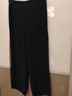 Black palazzo pants like new, size S/36/8