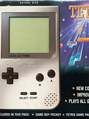 Nintendo Game Boy Pocket console Tetris Edition used, boxed