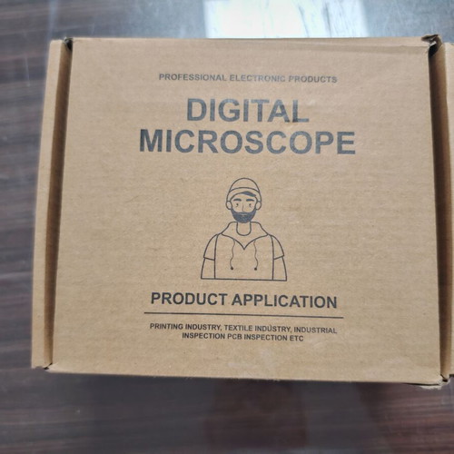 Digital Microscope with 4.3" LCD Display, Rechargeable Battery and USB Connection